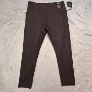 Simply Vera Vera Wang Brown Leggings